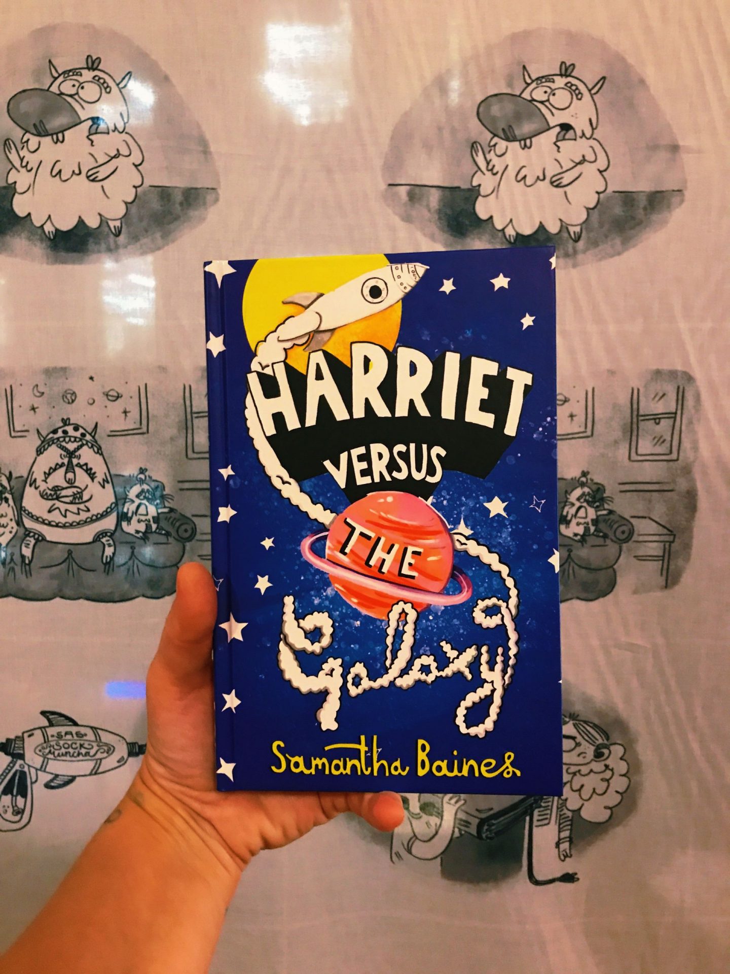 I illustrated a book - Harriet Versus the Galaxy - Samantha Baines